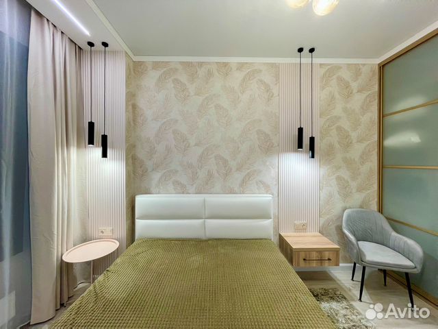 

1-к. квартира, 55 м², 3 кровати