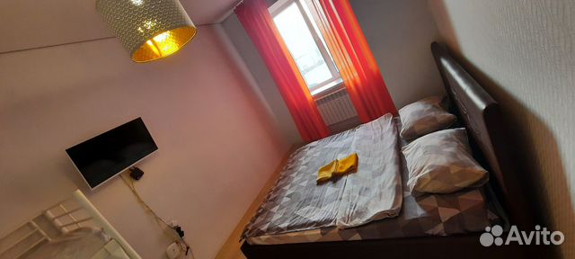 

1-к. квартира, 42 м², 2 кровати
