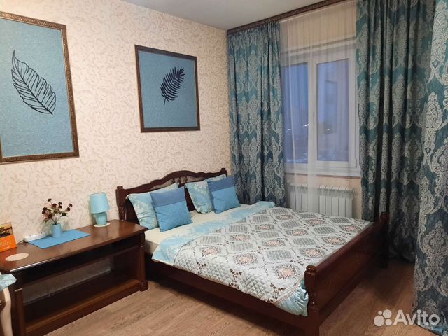 

1-к. квартира, 39 м², 2 кровати