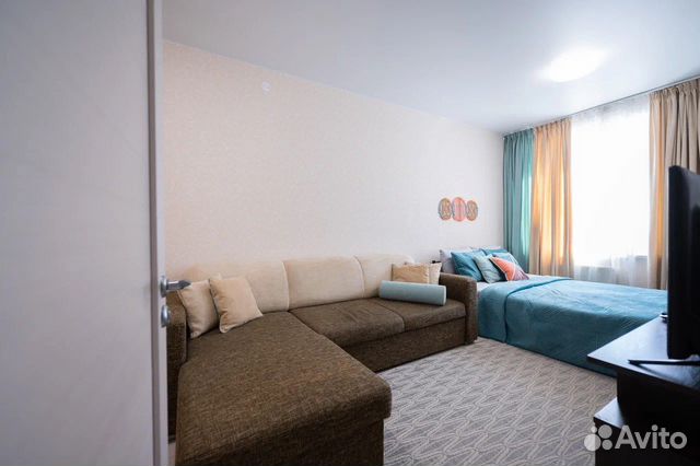 

1-к. квартира, 40 м², 2 кровати