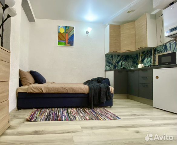 

Квартира-студия, 21 м², 2 кровати