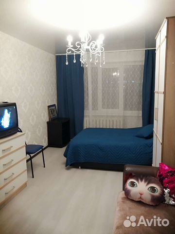 

1-к. квартира, 30 м², 2 кровати