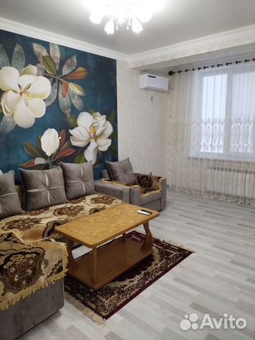 

1-к. квартира, 44 м², 3 кровати