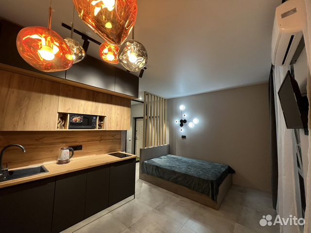 

Квартира-студия, 25 м², 2 кровати