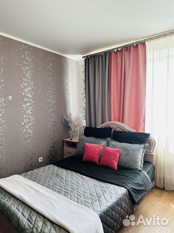 

1-к. квартира, 55 м², 3 кровати