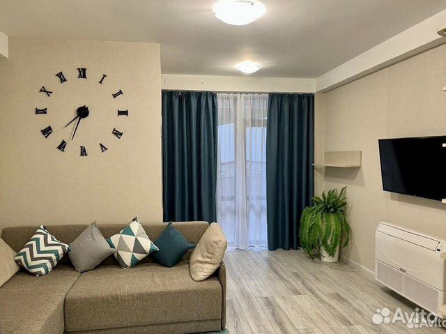 

Квартира-студия, 39 м², 2 кровати