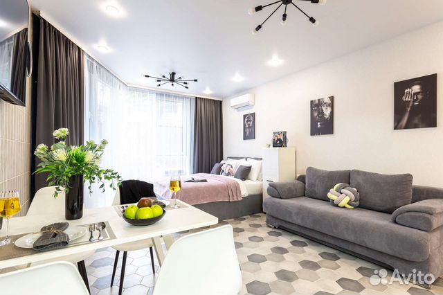 

Квартира-студия, 31 м², 2 кровати