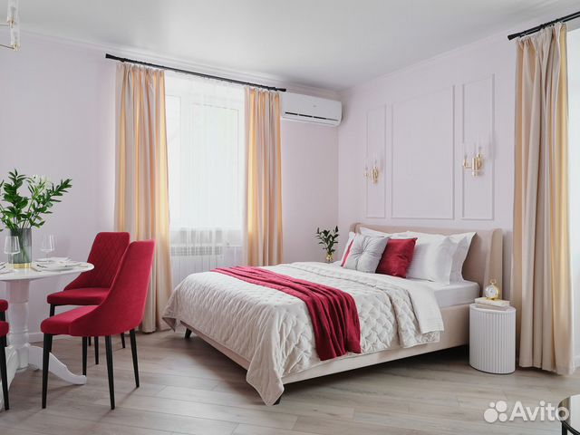 

Квартира-студия, 29 м², 2 кровати