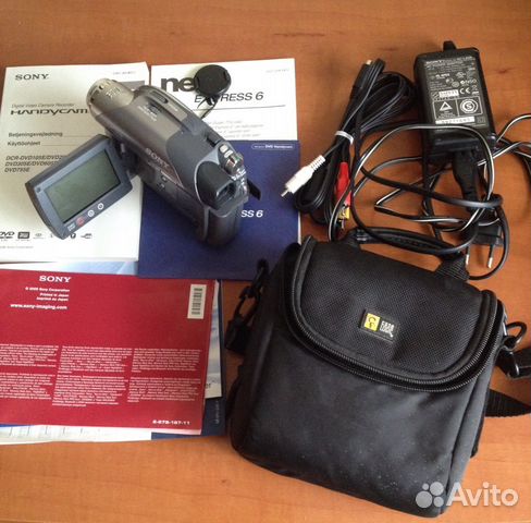 Цифровая видеокамера sony DCR-DVD205E Цифровая видеокамера sony DCR-DVD205E