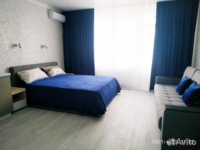 

Квартира-студия, 38 м², 2 кровати