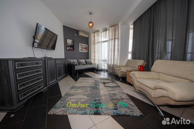 

Квартира-студия, 61 м², 2 кровати