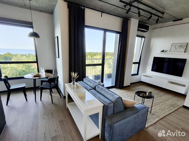 

Квартира-студия, 43 м², 2 кровати