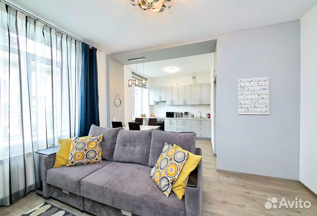 

2-к. квартира, 60 м², 3 кровати