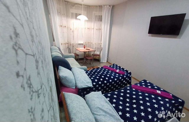 

Квартира-студия, 20 м², 2 кровати