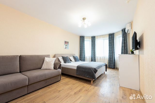 

1-к. квартира, 40 м², 2 кровати