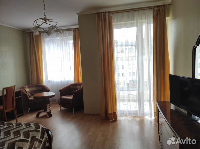 

1-к. квартира, 52 м², 2 кровати
