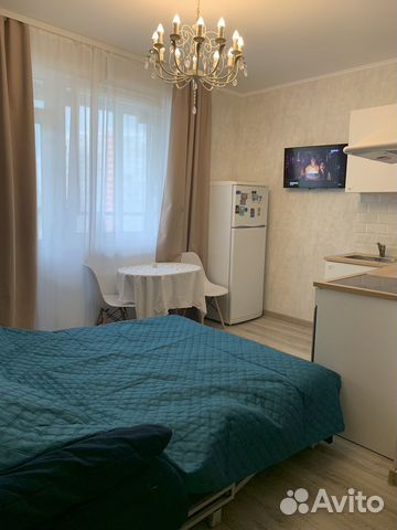 

Квартира-студия, 23 м², 1 кровать