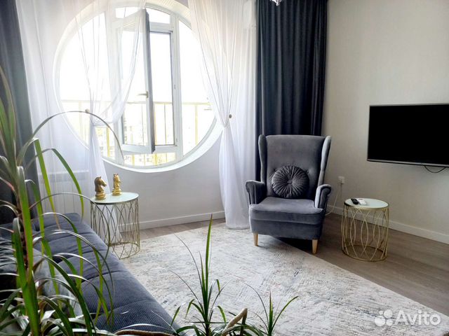 

1-к. квартира, 60 м², 2 кровати