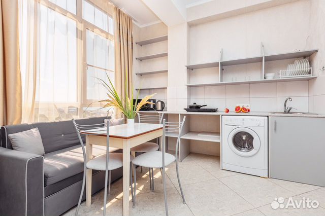 

Квартира-студия, 33 м², 4 кровати