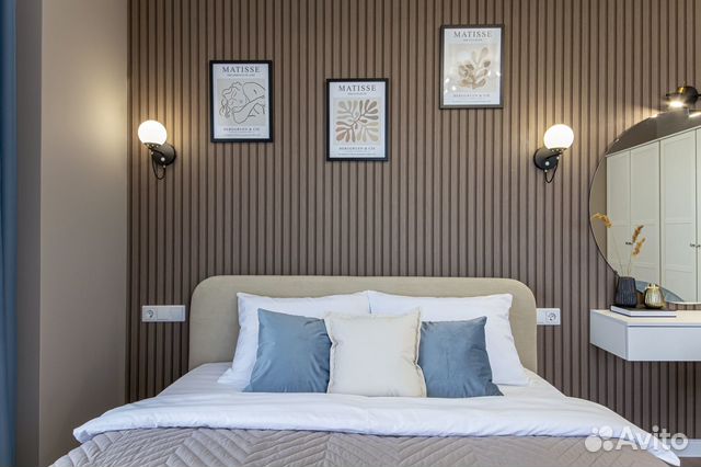

1-к. квартира, 37 м², 2 кровати