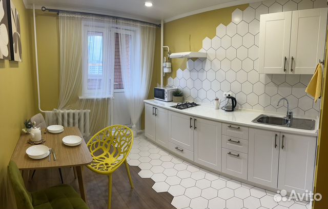 

1-к. квартира, 37 м², 2 кровати