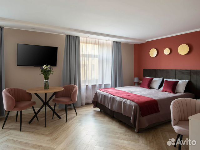 

Квартира-студия, 30 м², 1 кровать