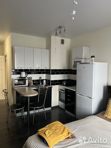 

Квартира-студия, 30 м², 2 кровати