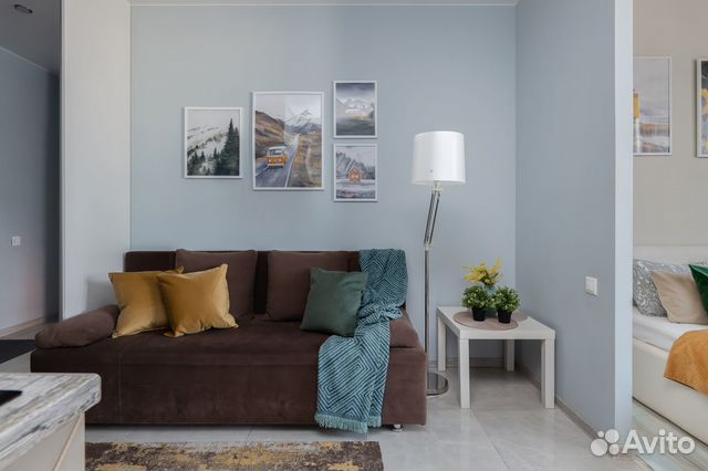 

Квартира-студия, 30 м², 2 кровати