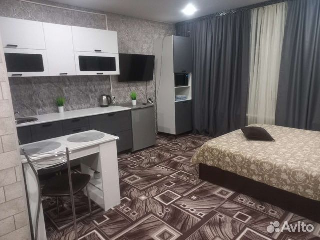 

Квартира-студия, 27 м², 1 кровать