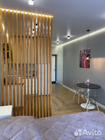 

Квартира-студия, 27 м², 1 кровать