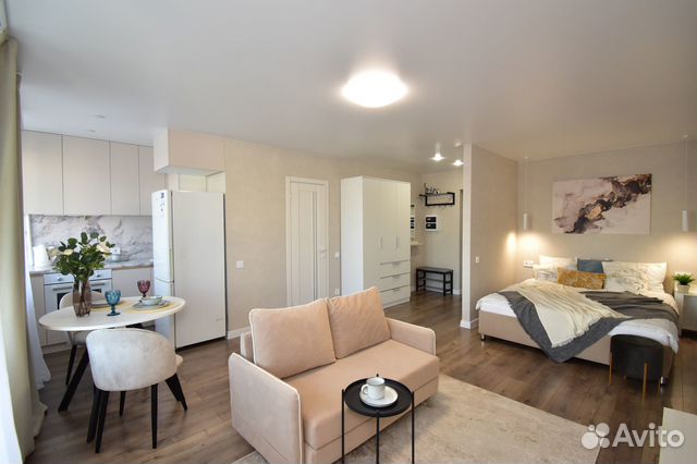 

1-к. квартира, 35 м², 2 кровати