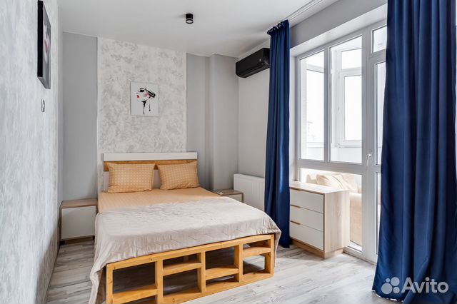

1-к. квартира, 40 м², 2 кровати