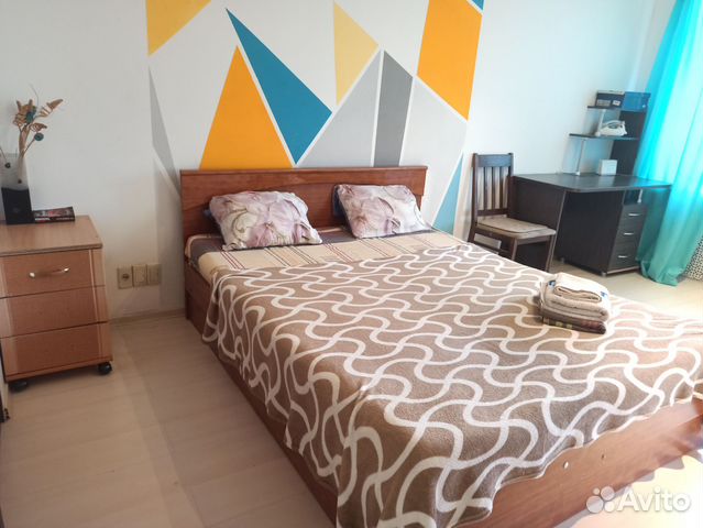 

1-к. квартира, 47 м², 3 кровати