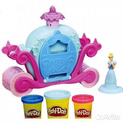 Пластилин Play-Doh Волшебная карета Золушки Hasbro Пластилин Play-Doh Волшебная карета Золушки Hasbro