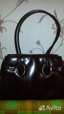 Стильная модная кожаная сумочка