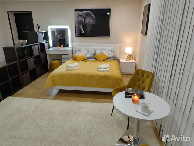 

1-к. квартира, 45 м², 2 кровати