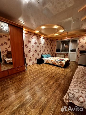 

Квартира-студия, 33 м², 2 кровати