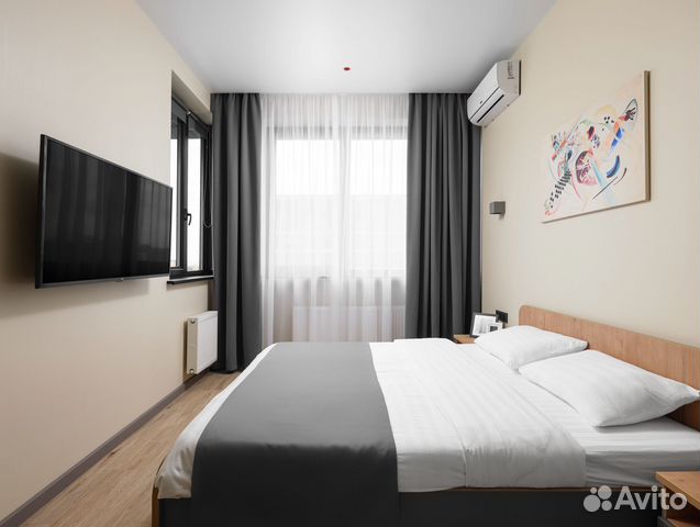 

1-к. квартира в апарт-отеле, 32 м², 2 кровати