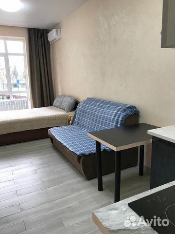 

Квартира-студия, 26 м², 2 кровати