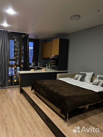 

Квартира-студия, 40 м², 1 кровать