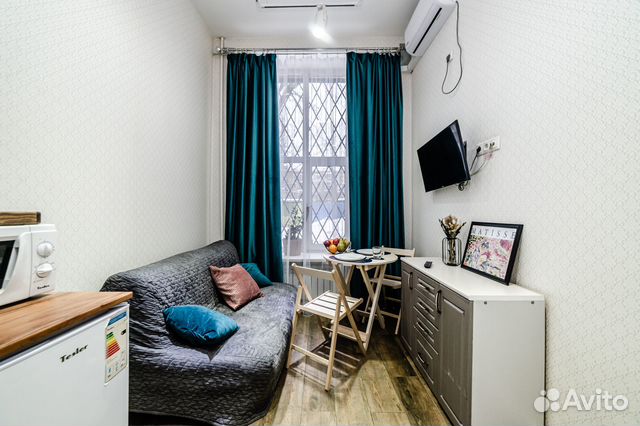 

Квартира-студия, 15 м², 2 кровати