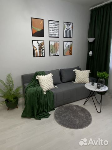

1-к. квартира, 38 м², 1 кровать