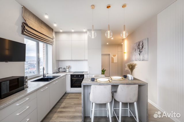 

1-к. квартира, 45 м², 2 кровати