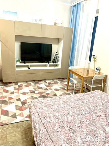 

Квартира-студия, 25 м², 1 кровать