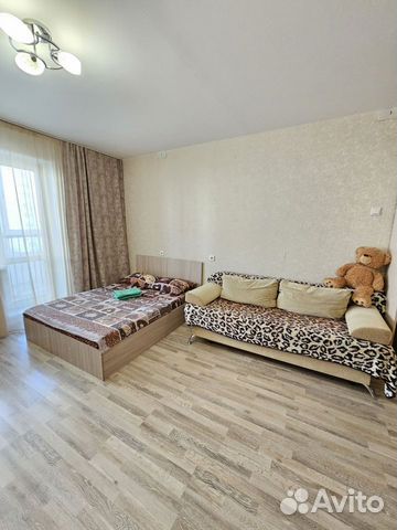 

Квартира-студия, 30 м², 2 кровати