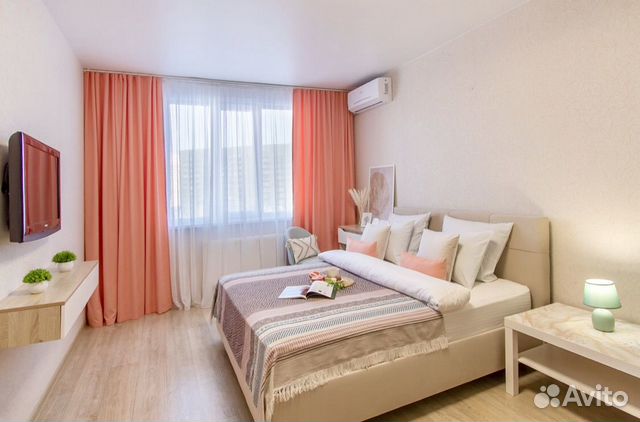

1-к. квартира, 40 м², 2 кровати