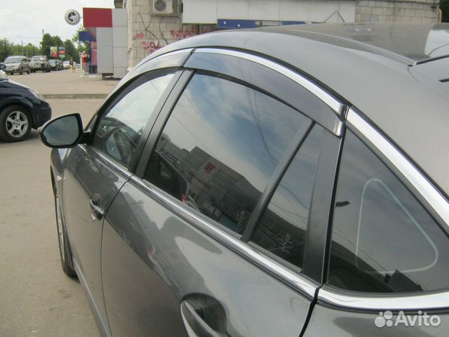 Дефлекторы окон и капота Mazda 6 седан (2008-2012)