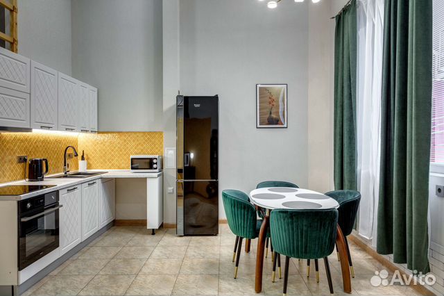 

Квартира-студия, 55 м², 2 кровати