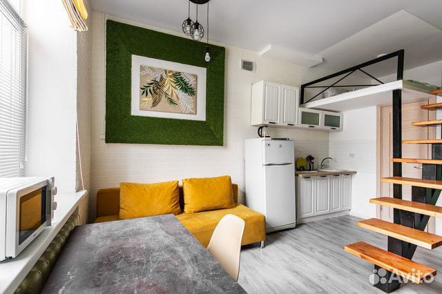 

Квартира-студия, 20 м², 2 кровати