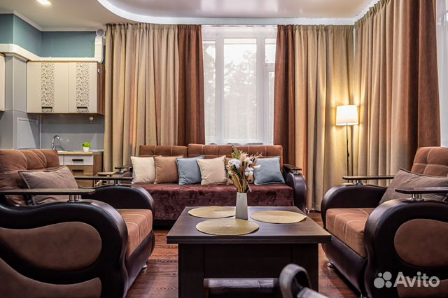 

Квартира-студия, 40 м², 3 кровати